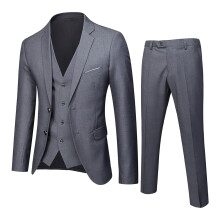 Men's Slim 3-Piece Suit for Business Wedding Party