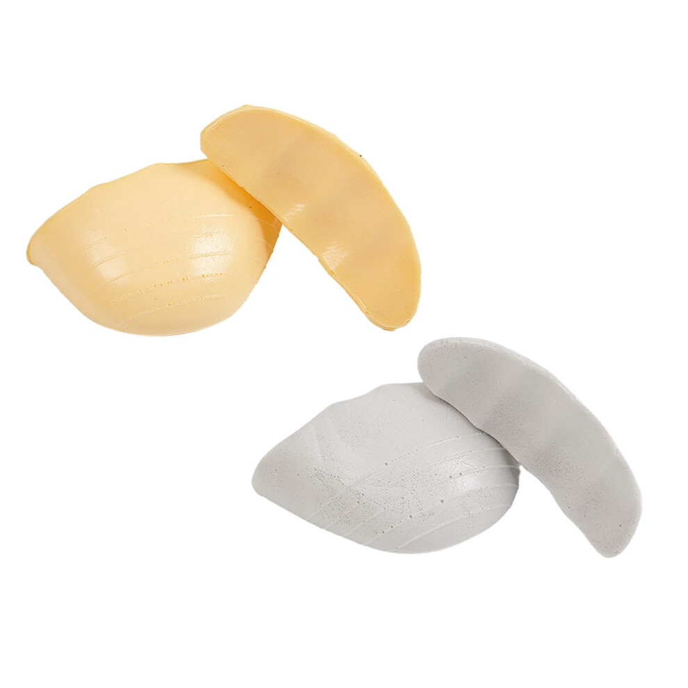 Shoe filler inserts for loose toe cushioning, half-size