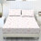 Polyester Sheet Set Full 3-Pc Light Pink Bow Print 1