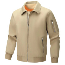 Blouson aviateur décontracté pour homme, manches longues, léger, pour l'extérieur