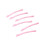 Nurse Cap Clips Brunette Pink 6.3 cm 1