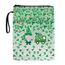 Waterproof Polyester Book Cover with Zipper 8.66x11.42 Inch