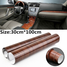 Wood Grain Vinyl Sticker Wrap Film for Car Interior 1M