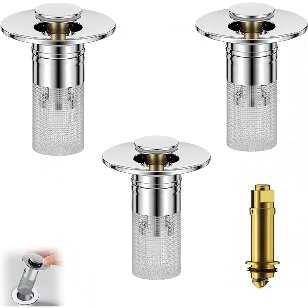 Pop-Up Sink Drain Strainer For Bathroom Sinks Â 9178400864711