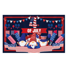 Décor patriotique en toile de fond pour le 4 juillet, 183 x 112 cm