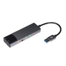 USB External Sound Card 48KHz for Audiophiles and Gamers