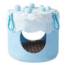 Bird Resting Tent for Parakeets with Front and Back Holes