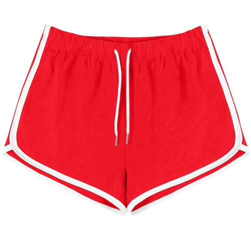 Dames hardloopshorts met hoge taille en trekkoord 2