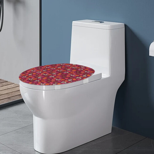 Maple Leaf WC-kannen suojus pyöreä tai pitkänomainen elastinen 2