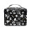 Nécessaire de maquiagem de Halloween com duas camadas: 8,86 x 6,5 x 5,9 polegadas 4