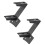 1 Pair LED Work Light Bracket Kit Dual A-Pillar Mounting Brackets for   JK JKU 2DR 4D 2007-2017 5