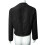 Giacca bomber da donna in stile retrò con cerniera e rivetti, colore nero. 5