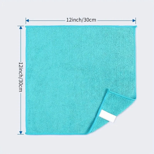 Paños de limpieza de microfibra de 30 x 30 cm (10 unidades) 2