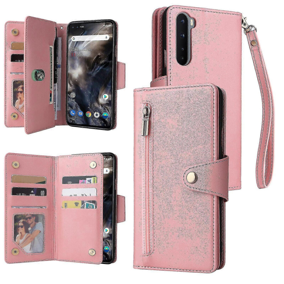 Oneplus Nord Pu Leather Magnetic Flip Wallet Case 9085618522916