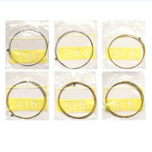 Acoustic Guitar Strings Set of 6 Steel Strings