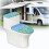 Ensemble de couvre-toilettes universel à base élastique (1 pièce) 6