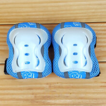Kids Sports Protective Set Blue Kneepads Wrist Elbow Pads 6