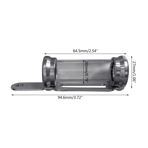 Motorcykel skatteskive rør aluminiumslegering cylindrisk stativ 2