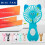 Håndholdt ventilator Mini køleventilator AA batteridrevet lille ventilator 2