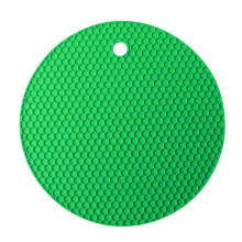 Silicone heat insulation mat for bowls and pots, green, 1