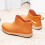 Botas de chuva impermeáveis femininas de cano curto e cano largo (1 par) 8