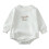 Baby Romper Long Sleeve White 6-9 Months 1