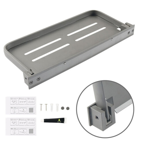 Aluminum Folding RV Wall Storage Rack