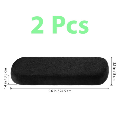 Coussinets d'accoudoirs en mousse à mémoire de forme avec sangles (pack de 2) 2