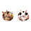Easter Eggshell Rabbit and Flower Window Clings 2 Sheets 1