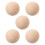 Wood Bocce Ball Set Round 5 Pieces 1