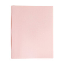 Heavy Duty 2-Pocket Folder with 3 Metal Prongs and Card