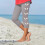 Women's Baseball Print Yoga Capri Pants 2