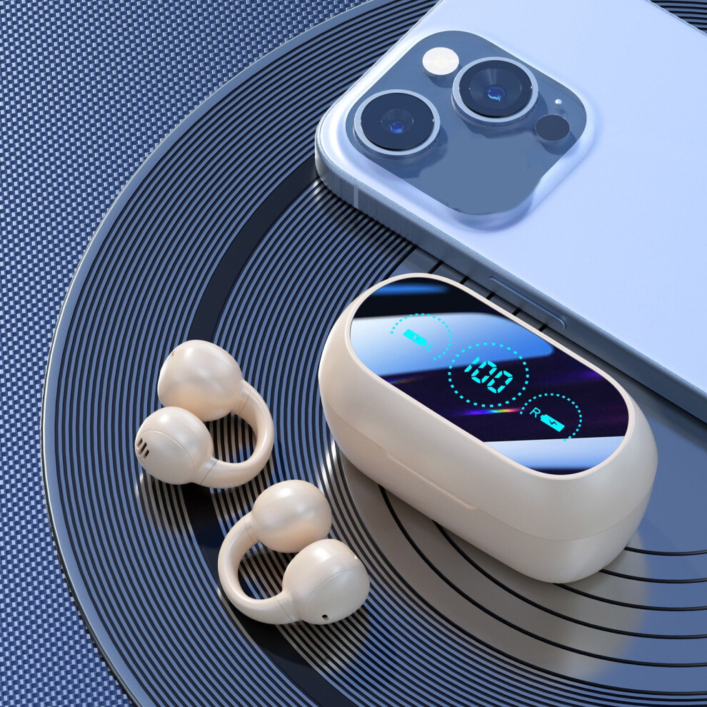 Wireless Noise-Cancelling Earbuds With Mic Waterproof 9336866157383