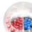 Mini Lottery Machine with Balls for Raffle and Number 8