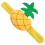 Pineapple-shaped pin cushion for sewing supplies 1