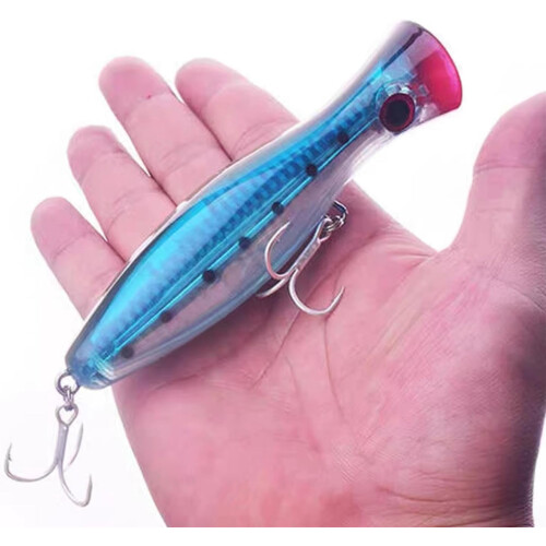 Kit de iscas de pesca em água salgada, iscas de superfície, 3 peças, 12 cm (4,72 polegadas) 1