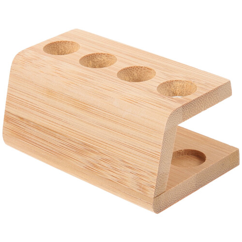 Support de brosse à dents électrique OUNONA en bambou (1 pièce) 2