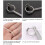 Ring Resizer Set Clear Coil 5 Pieces 6