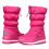 Damen-Winterstiefel, einfarbig, dicke Sohle 5