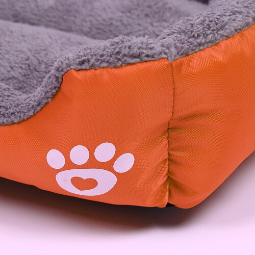 Cojín rectangular para cama de perro, apto para perros pequeños y grandes. 1