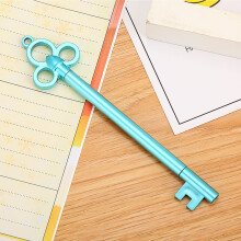 Stylo neutre noir en forme de clé 0,5 mm