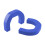 Front Tow Hooks Covers Blue Replacement Hitch Parts 1