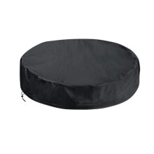 Cubierta de piscina para baño de perros, portátil, impermeable y plegable, redonda.
