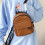 Mini-Cord-Rucksack für Damen 1