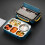 Stainless Steel Lunch Box 1500 mL 5-Compartment 304 SS Blue 1