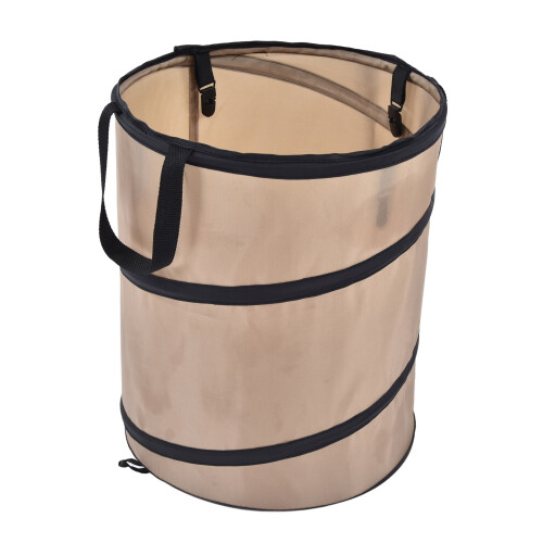 Leaf Trash Can Oxford Cloth with Steel Spring 1 Pack