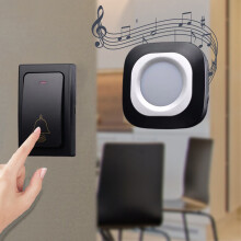Wireless Self-Powered Doorbell with 36 Melodies and 4