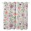 Floral Flower Curtains Eco-Friendly 2 Panel Set 1