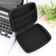 Étui de rangement pour appareil portable noir résistant aux chutes