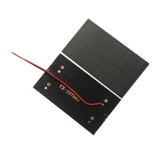 Dubbele 1W5V zonnepanelen voor het opladen van 3,7V–5V accu's.